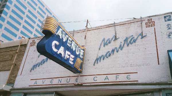 Avenue Cafe in Austin