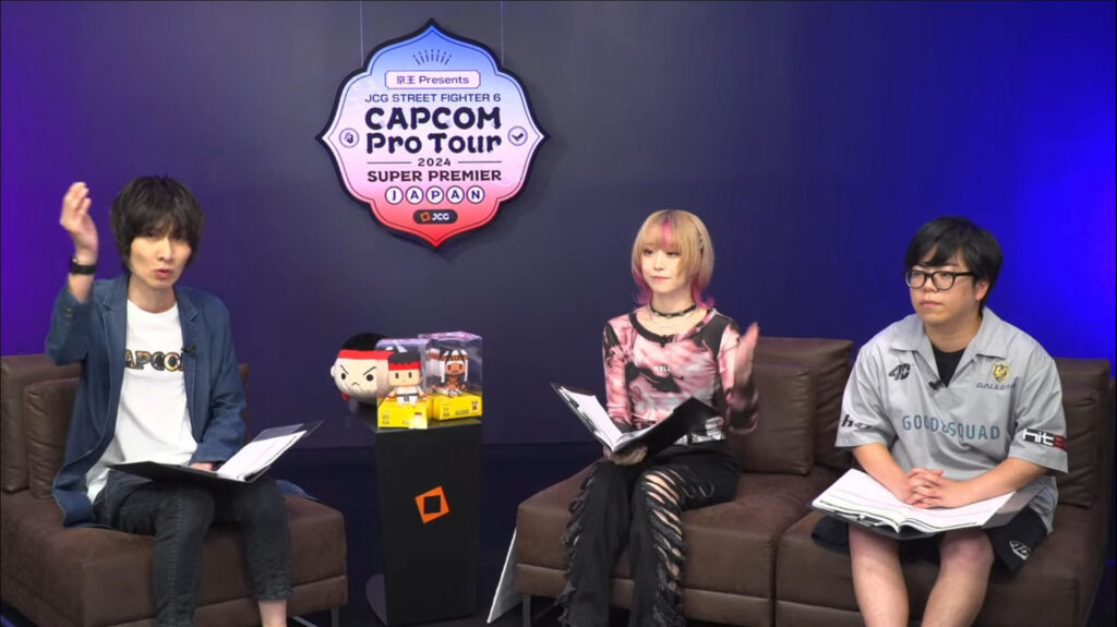 In Capcom's video about the Super Premier, they had a panel with Betty, Kawano, and Tomoaki Maeno.